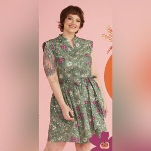 Modcloth X Princess Highway Floral Dress 🌻🌷🐞